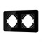 Рамка стеклянная FRM-OMALI-GS-2-BK (Arlight, -) 049693 - фото 170337
