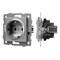 Механизм электрической розетки SCT-MEU1-PL-GR-V (250V, 16A) (Arlight, -) 049816 - фото 170485
