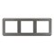 Рамка пластиковая FRM-VERSA-PL-3-GR (Arlight, -) 043785 - фото 170566