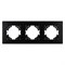 Рамка пластиковая FRM-PERIO-PL-3-BK (Arlight, -) 049755 - фото 170664