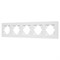 Рамка пластиковая FRM-PERIO-PL-5-WH (Arlight, -) 049762 - фото 170716