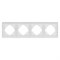 Рамка стеклянная FRM-OMALI-GS-4-WH (Arlight, -) 049700 - фото 170730