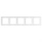 Рамка пластиковая FRM-VERSA-PL-5-WH (Arlight, -) 045190 - фото 170836