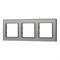 Рамка стеклянная FRM-GLARE-GS-3-GR (Arlight, -) 043801 - фото 170884