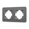 Рамка стеклянная FRM-OMALI-GS-2-GR (Arlight, -) 049694 - фото 171010