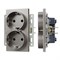 Механизм электрической розетки SCT-MEUD-PL-GR (250V, 16A) (Arlight, -) 043766 - фото 171055