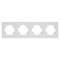 Рамка пластиковая FRM-PERIO-PL-4-WH (Arlight, -) 049758 - фото 171227