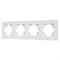 Рамка пластиковая FRM-PERIO-PL-4-WH (Arlight, -) 049758 - фото 171229