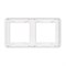 Рамка пластиковая FRM-VERSA-PL-2-GR (Arlight, -) 043780 - фото 171251