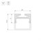 Профиль с экраном SL-LINE-2011M-2500 BLACK+OPAL SQUARE (Arlight, Алюминий) 027993-1 - фото 171997