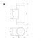 Светильник LGD-RAY-WALL-TWIN-R65-2x9W Warm3000 (GR, 23 deg, 230V) (Arlight, IP65 Металл, 3 года) 038154(1) - фото 174958