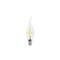 Лампа светодиодная LED 7вт Е14 теплый свеча на ветру FILAMENT (LB-67) Feron 25727 - фото 18228