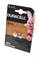 Батарейки DURACELL LR44 BL2  (блистер 2шт) 5000394504424