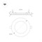 Светильник MS-EDGE-R120-6W Warm3000 (WH, 115 deg, 230V) (Arlight, IP44 Металл, 3 года) 049176