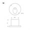 Светильник LT-TIE-R120-3W Warm3000 (WH, 45x70 deg, 230V) (Arlight, IP65 Бетон, 3 года) 050872