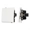 Механизм звонкового выключателя SWT-TENDO-MKR1-SFPL-WH (230V, 10A) (Arlight, -) 054590