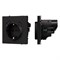 Механизм розетки с USB зарядкой SCT-NOBE-MUAC-SFPL-BK (230V, 16A) (Arlight, -) 054285
