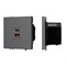 Механизм розетки с быстрой USB зарядкой SCT-NOBE-MUAC-SFPL-FC-GR (65W, QC3) (Arlight, -) 054319