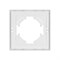 Рамка пластиковая FRM-TENDO-PL-1-WH (Arlight, -) 053835