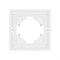 Рамка пластиковая FRM-TENDO-PL-1-WH (Arlight, -) 053835