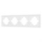 Рамка пластиковая FRM-TENDO-PL-4-WH (Arlight, -) 053847