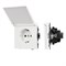 Механизм розетки влагозащищённый SCT-TENDO-MCP-SFPL-WH (230V, 16A) (Arlight, -) 054602
