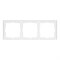 Рамка пластиковая FRM-NOBE-SFPL-3-WH (Arlight, -) 054219