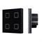 INTELLIGENT ARLIGHT Сенсорная панель DALI-301-11-IN Black (BUS/24V, Backlight) (IARL, IP20 Пластик, 5 лет) 046573