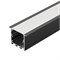 Профиль LINIA49-F-M-2000 BLACK (Arlight, Алюминий) 057040