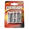 Батарейки ENERGIZER EVEREADY АА/R6 BL4 (блистер 4шт) 7638900083590-1