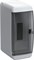 Корпус пластиковый навесной на 2 модуля КМПн-2 IP41 TEKFOR Mini белый IEK TFM-KP73-N-02-41-K01-K01