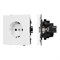 Механизм электрической розетки SCT-TENDO-MEU1-PL-WH (230V, 16A) (Arlight, -) 054078
