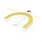 Лента герметичная WAVE-SIDE-DOUBLE-A120-16x15mm 24V Warm3000 (15 W/m, IP67, 5m, wire x1) (Arlight, Вывод боковой, 5 лет) 059730