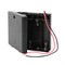 Отсек для элементов питания ROBITON Bh4xAA/switch с выключателем и двумя проводами PH1 13127
