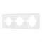 Рамка пластиковая FRM-TENDO-PL-3-WH (Arlight, -) 053843