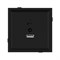 Механизм USB розетки SCT-TENDO-MUAC-SFPL-BK (5V, 3A, QC3) (Arlight, -) 054536