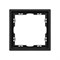 Рамка пластиковая FRM-NOBE-SFPL-1-BK (Arlight, -) 054212