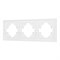 Рамка пластиковая FRM-TENDO-SFPL-3-WH (Arlight, -) 054653