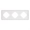 Рамка пластиковая FRM-TENDO-SFPL-3-WH (Arlight, -) 054653