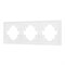 Рамка пластиковая FRM-TENDO-SFPL-3-WH (Arlight, -) 054653