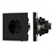 Механизм электрической розетки SCT-NOBE-MEU1-SFPL-BK (230V, 16A) (Arlight, -) 054277