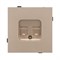 Механизм компьютерной розетки двойной SCT-TENDO-MPC2-PL-GD (RJ-45, CAT6) (Arlight, -) 054103