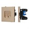 Механизм компьютерной розетки двойной SCT-TENDO-MPC2-PL-GD (RJ-45, CAT6) (Arlight, -) 054103