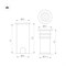 Светильник ART-PELURU-GROUND-R23-1W Warm3000 (SL, 30 deg, 24V) (Arlight, IP67 Металл, 3 года) 056633