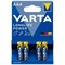 Батарейки VARTA LONGLIFE POWER LR03/ААА BL4 (блистер 4шт) 4008496559749