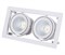 Корпус для встраиваемого, поворотного, карданного LED светильника DL-LED KARDO 2*30W, 38гр, Белый -  DL-2000000727998