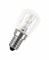 Лампа SPC.T26/57 CL 25W 230V E14  (холодильник прозрачная d=26 l=57) -   OSRAM 4050300309637