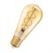 Лампа Vintage 1906 LED CL Edison  FIL-спираль GOLD 25  non-dim  5W/820 E27 140x64мм - капля OSRAM 4058075092112 - фото 21177