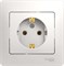 GLOSSA РОЗЕТКА с заземлением. 16А. в сборе. БЕЛЫЙ (GSL000142) Schneider Electric GSL000142 - фото 21602