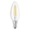 Лампочка филаментная светодиодная Osram LED Star, 600лм, 5Вт, 4000К, нейтральный белый свет, E14, свеча 4058075116702 - фото 21611